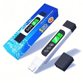 TDS Meter Digital Water Tester, Professional 3-in-1 TDS, Temperature and EC Meter with Carrying Case, 0-9999ppm, Ideal ppm Meter for Drinking Water, Aquariums and More Lab Viscometers:_Yellow