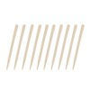 JIHUOO Pack of 500 Wooden Wax Spatulas Wooden Sticks Applicator