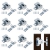 Girihe 8 PCS Cupboard Catch, Roller Catchh with Screw Cupboard