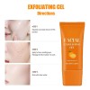 Gel Exfoliante Facial, Exfoliante Facial Hidratante Con Enzi
