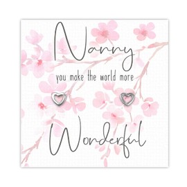 Sterling Silver Heart Earrings - Sterling Silver - Versatile Open Heart Sterling Silver Stud Earrings - Thoughtful Grandparent Nanny Gifts - Ideal For Special Occasions