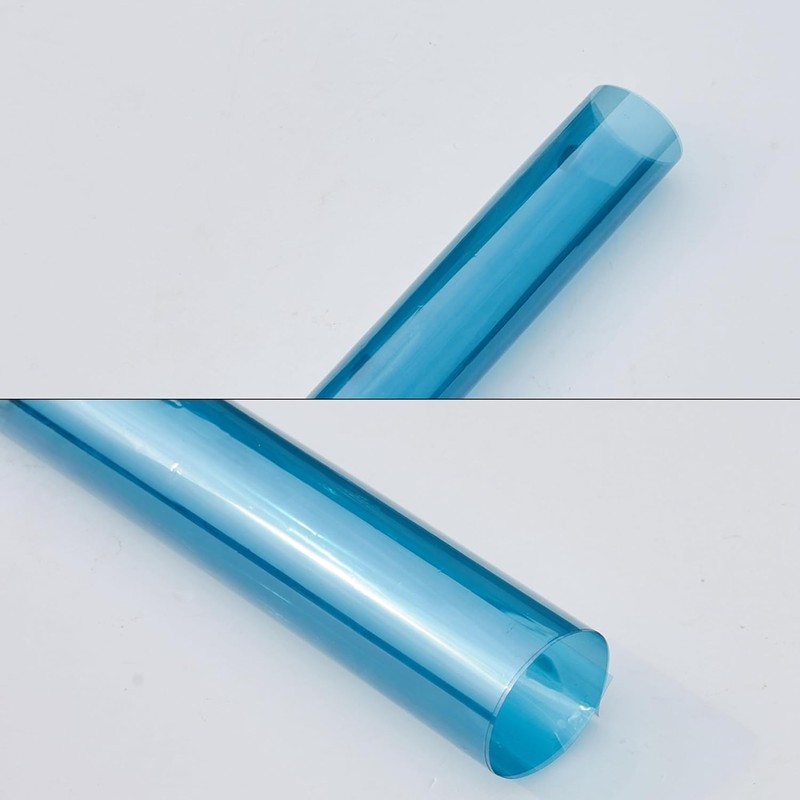 Blue Windshield Tint, 75% VLT Car Window Tint Film for