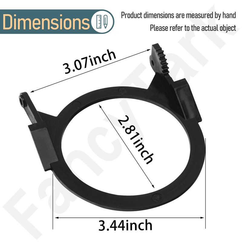 241688401 Refrigerator Ice Chute Dispenser Door Seal Flap Assembly Replacement
