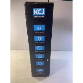 KCJ Bike Wall Mount Bicycle 2 pk 66 pounds steel black wall pad Microfiber cloth