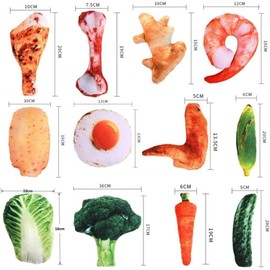 Htppzjr Chicken Leg Pet Toys Food Shape Chew Toys Squeaky Toys, Dog Chew Toys, Dog Stuffed Toys for Boredom, Cute Plush Toys for Small Medium Large Dogs Cute Soft Puppy Gifts Toy Squeak Toys