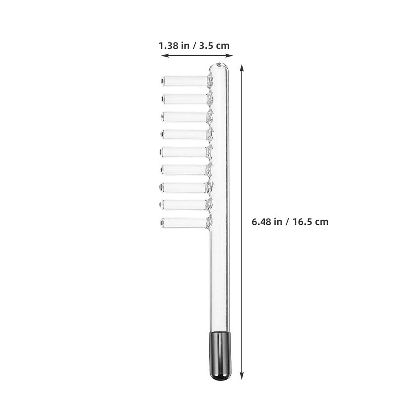 Beavorty 2 x Accessories for Electrotherapy Devices, High Frequency Face