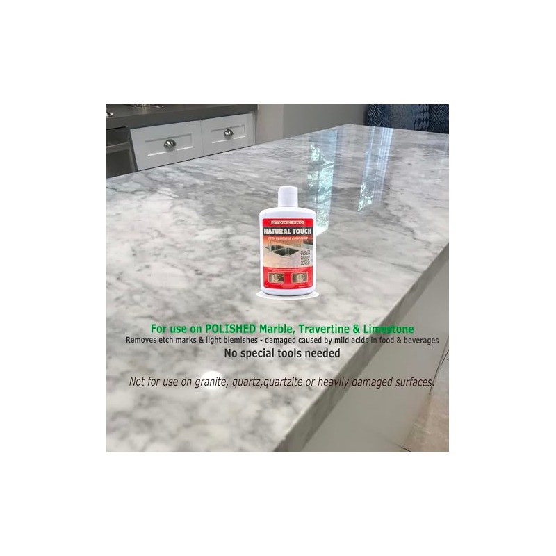 Stone Pro, Etch Remover, Natural Touch, 8 Oz.