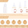 Sadnyy 17 Pieces Pet Nursing Bottle Kit Including 2 Pet
