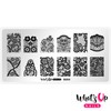 Whats Up Nails - B004 Seductive Lace Stamping Plate for