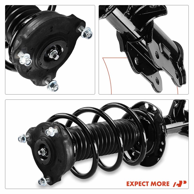 A-Premium Front Complete Strut & Coil Spring Assembly Compatible with