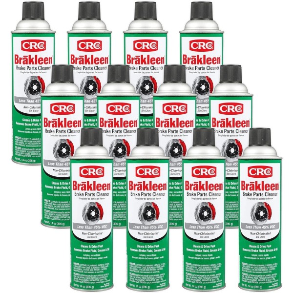 CRC (05084) Brakleen Non-Chlorinated Brake Parts Cleaner - 14 oz