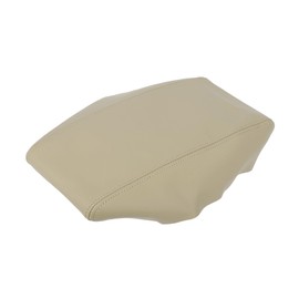 TUCKBOLD Car Center Console Lid Armrest Seat Box Cover Protector Replacement Microfiber Leather for Toyota Prius 2004-2009 Beige Automotive Parts