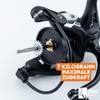 Zite Fishing Spinning Reel Base 2000, Spinning Reel with Front