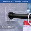 Adhesive Shower Curtain Rod Holder - Tension Curtain Rod Retainer