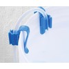 2Pcs Hose Holder Plastic Fish Water Pipe Clamp Adjustable Aquarium
