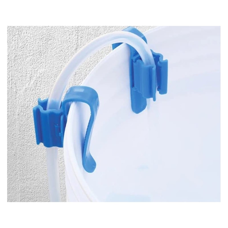 2Pcs Hose Holder Plastic Fish Water Pipe Clamp Adjustable Aquarium