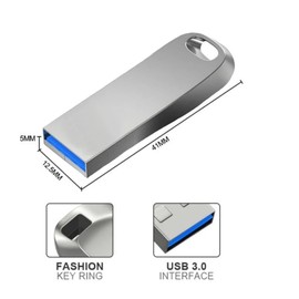 Memoria USB "2 TB", Unidad Pulgar, USB Alta Velocidad, para Computadora, Portátil, (DTX-3.0 "2 TB")