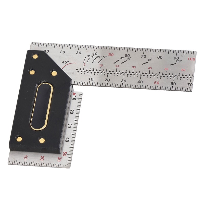 L Measurements Ruler Stainless Steel High Accuracy Carpenter Square Framing