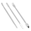 Metal Spatula, Spatula Tool, Handcraft Rod, Double-Ended Type, Set of