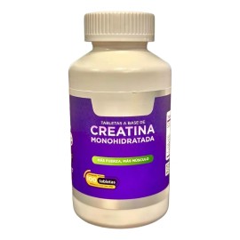 Creatina Monohidratada Layroch 100 Tabletas 1200mg Sabor Vegano