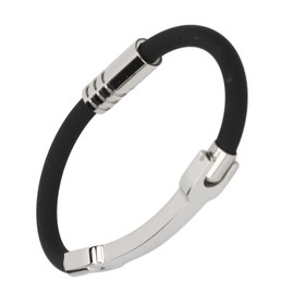 Balance Bracelet, Waterproof Negative Ion Balance Energy Wrist Bracelet for Outdoor Basketball (Black)