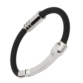 Balance Bracelet, Waterproof Negative Ion Balance Energy Wrist Bracelet for Outdoor Basketball (Black)