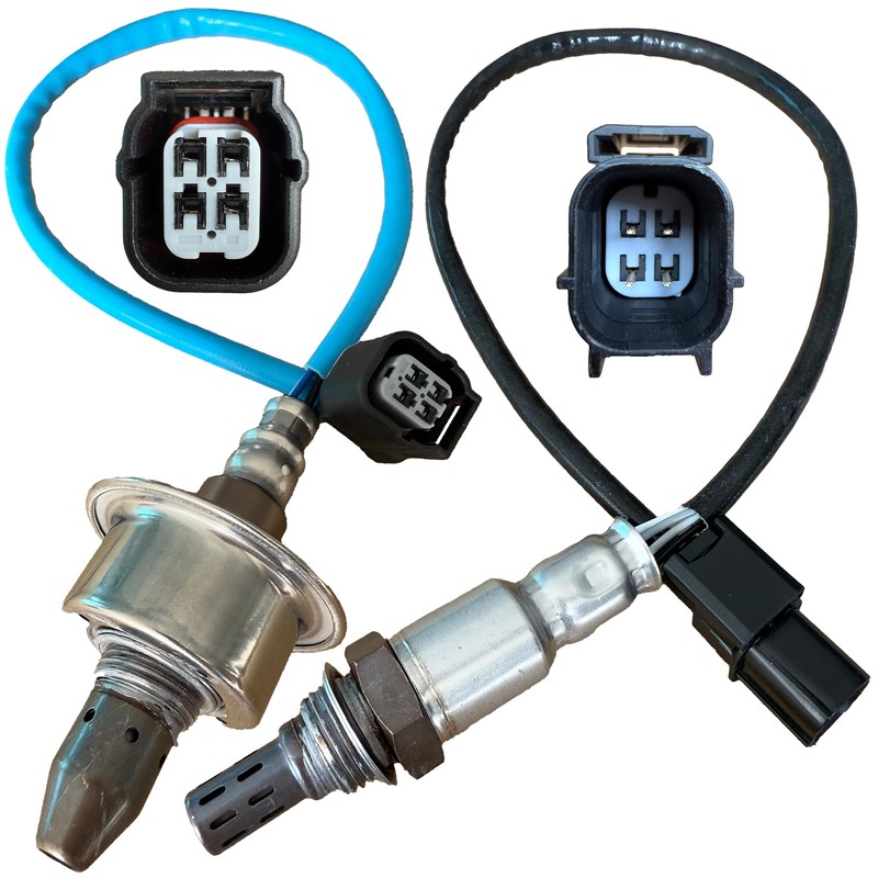 2Pcs 234-9119 234-4350 O2 Oxygen Sensor Compatible with 2012-2015 Honda