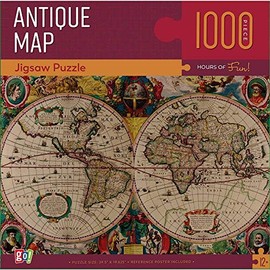Go! Games, Antique Map 1000 Piece Puzzle