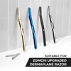 ZOMCHI Dermaplaning Razor Refills, Set of 10 Replacement Blades, Wide