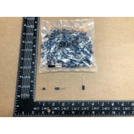 Elna (200 pcs) RE3-10V220M ELNA, 22uF 10V 85*c, Radial Electrolytic Capacitor