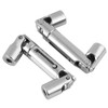 Yctze 2 Pack Upgraded Metal Drive Shaft Parts for WPL