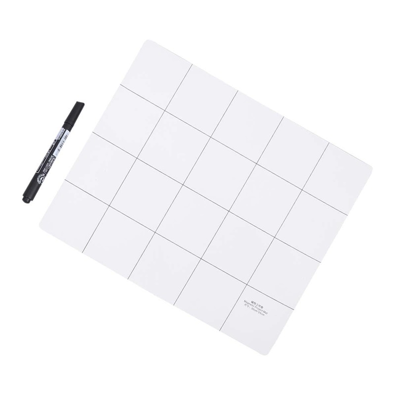 Hemobllo Magnetic Board Magnetic Work Mat Peg Board Magnetic Screw