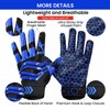 FINGER TEN Football Receiver Gloves Youth Receiving Gloves Pro 3.0