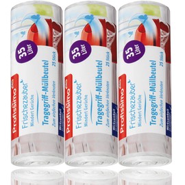 Gut & Günstig trgegriff Bin Liners 25 L (Pack of 30) - Pack of 3 - Tear-Resistant & Liquid-Proof - (3 x 30 Pieces)