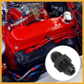 Partuto Auto AN6 to AN6 Male Coupling Hose Fitting Adapter Replacement Replacement