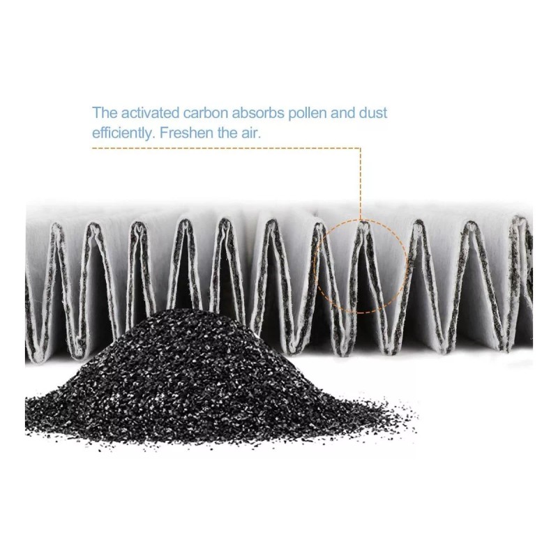 XWAUTOGJ Filtro De Aire Xwautogj Con Activado Bicarbonato De Sodio