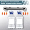 AstraLoom 2 Pack 11.81in/30cm Stainless Steel Bathtub Shower Toilet Safety