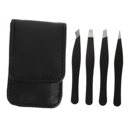 Healeved Stainless Steel Eyebrow Tweezers Beauty Tool for Personal Professional Use