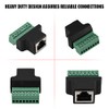 Sonew Terminal de Tornillo RJ45, Conector RJ45 Hembra de DVR
