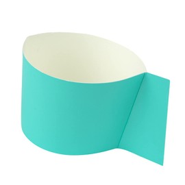 Restaurantware SLEEVES ONLY: Restpresso Hot Coffee Sleeves With Handle 1000 Disposable Cup Sleeves - Cups Sold Separately Fits 12- 16- And 20-Ounce Cups Turquoise Paper Cup Jackets