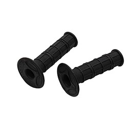 7/8"(22mm) Motorcycle Hand Grips for CRF YZF WRF KXF KLX Pit Dirt Bike Motocross Motorcycle Offroad Dirt Bike 1Pair Black