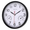 Vigorwise Wall Clock, Sweep Silent Movement Accurate Clocks with Temperature