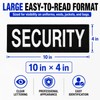 Mtgluk Security Patches 2 Pack, Hook and Loop Embroidered Patches,