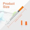 1ml 31G 1/4 Inch Scientific Lab Syringes, Disposable Individual Package