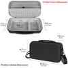 Geekria Audio Interface Carrying Case, Hard Shell Travel Bag Compatible