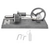 DIY Stirling Engine Motor Model Assembly Set Zinc Alloy Physical