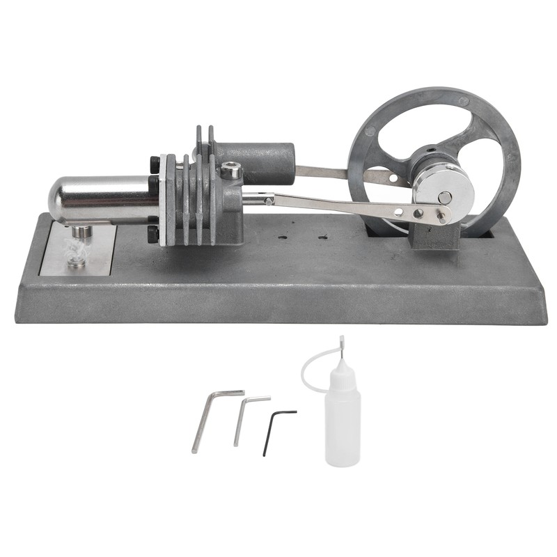 DIY Stirling Engine Motor Model Assembly Set Zinc Alloy Physical