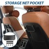 2 Pcs Storage Nets Bag for Campervans Elastic Mesh Car
