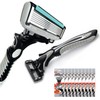 Premium 6-Blade Portable Travel Razor Travel Use