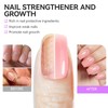 Gelike ec Nagelhärter Wachstums Nagel Rillenfüller: Hellrosa Nagelverstärker Reparatur für